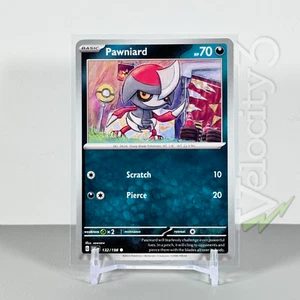 Tarjeta de JCC Pokémon: PAWNIARD 132/198 | Común | Escarlata y Violeta | Casi Nuevo - Imagen 1 de 4