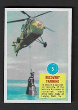 1963 TOPPS ASTRONAUTS CARD #5 RECOVERY TRAINING" NRMT/MINT.........$49.95