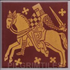 Gothic Knight Kiln Fired Tile Fireplace Kitchen Bathroom Ceramic or Porcelain