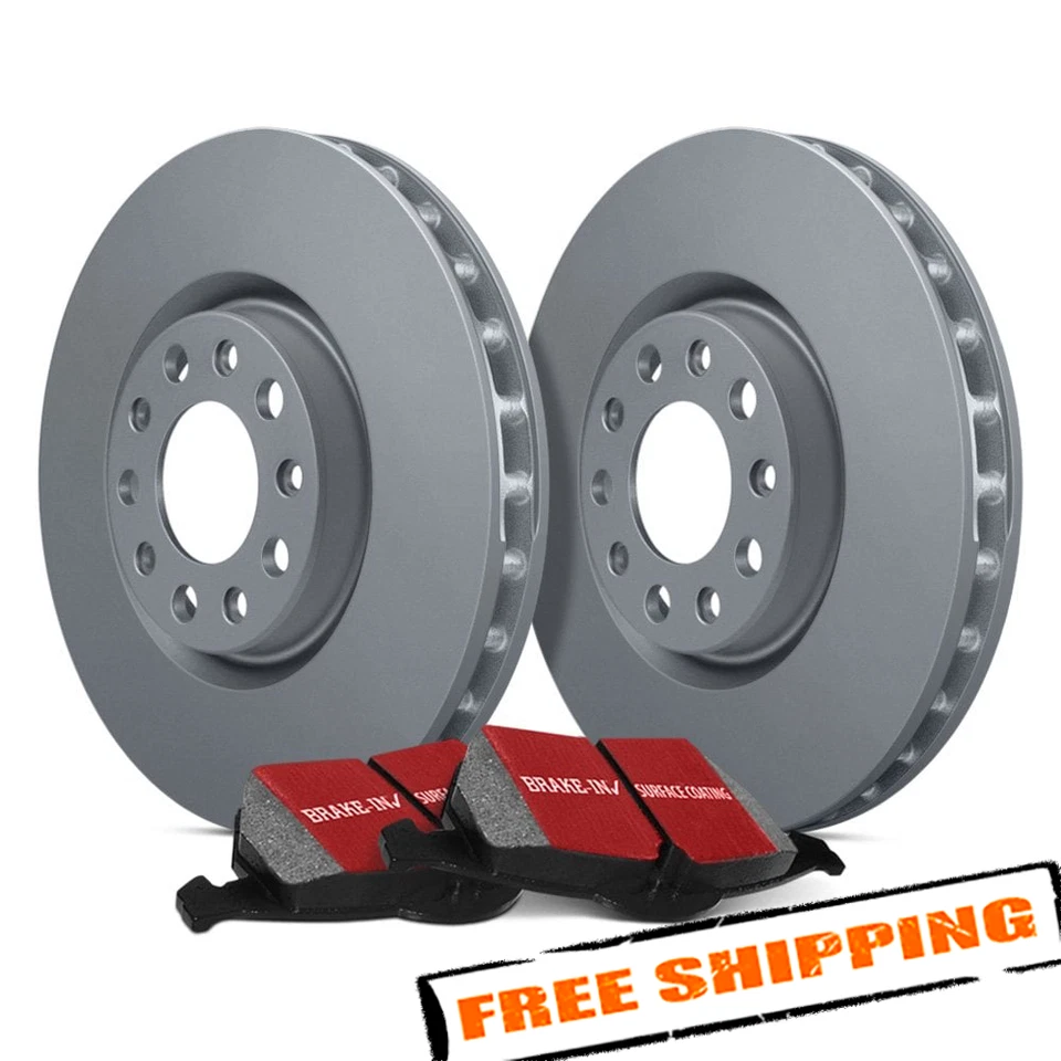 Kit de frenos delanteros lisos EBC S1KF1072 etapa 1 calle para 08-17 Chevy Silverado 1500 Foto 1 de 4