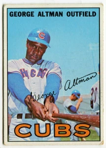 1967 Topps #87 George Altman Chicago Cubs - Picture 1 of 2