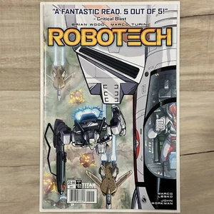 ROBOTECH #2 TITAN COMICS COVER A VARIANT NICK ROCHE AWESOME VERITECH COVER 2017 - Picture 1 of 11