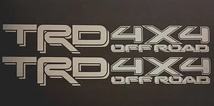 2 TRD Off Road Decal Sticker For Toyota Racing Development Tacoma Tundra 4Runner - Picture 1 of 7
