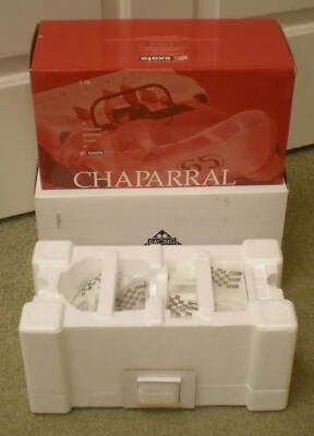 1/18 Exoto 1965 Chaparral 2 #65 blanco Foto 1 de 4