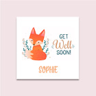 Personalised Get Well Soon Card For Friends And Family, Any Name And Relation
