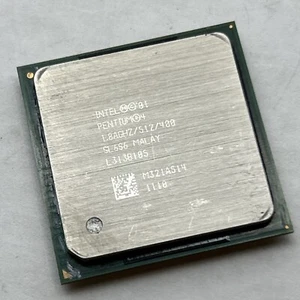 Intel Pentium 4 * 1.8GHz Socket 478 CPU 512k 400FSB P4 SL68Q Processor SL6S6 - Picture 1 of 10