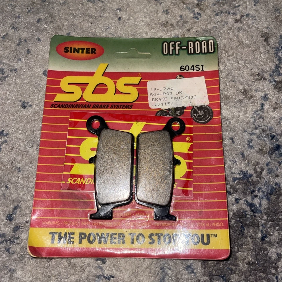 SBS - 604SI - SI Sintered Brake Pads - Image 1 of 2