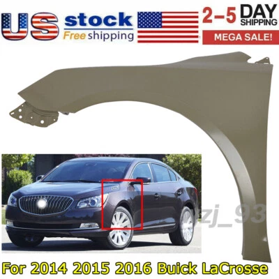 Front Fender Driver Side Fits Buick LaCrosse 2014-2016 90767105 GM1240393 Foto 1 de 4