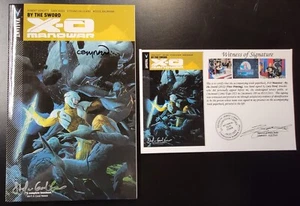 X-O Manowar (2012) By the Sword Trade Paper Back 1st Print SIGNED Nord Gaudiano - Picture 1 of 7