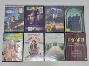 Lot of (8) Action Comedy DVDs Matrix Transformers Escobar Watch Crows Funny NEW - Picture 1 of 19