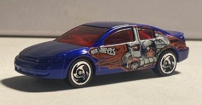 Hot Wheels 2002 Saturn Ion Blue Made In Thailand Rare Cool See Pics! - Image 1 of 4