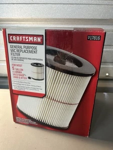 Craftsman 5 Gal Vacuum Replacement Filter 9-17816 - Picture 1 of 5