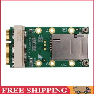 Mini PCI-E Adapter w/SIM Card Slot for 3G/4G WWAN GPS Card (Self-elastic) - Bild 1 von 9