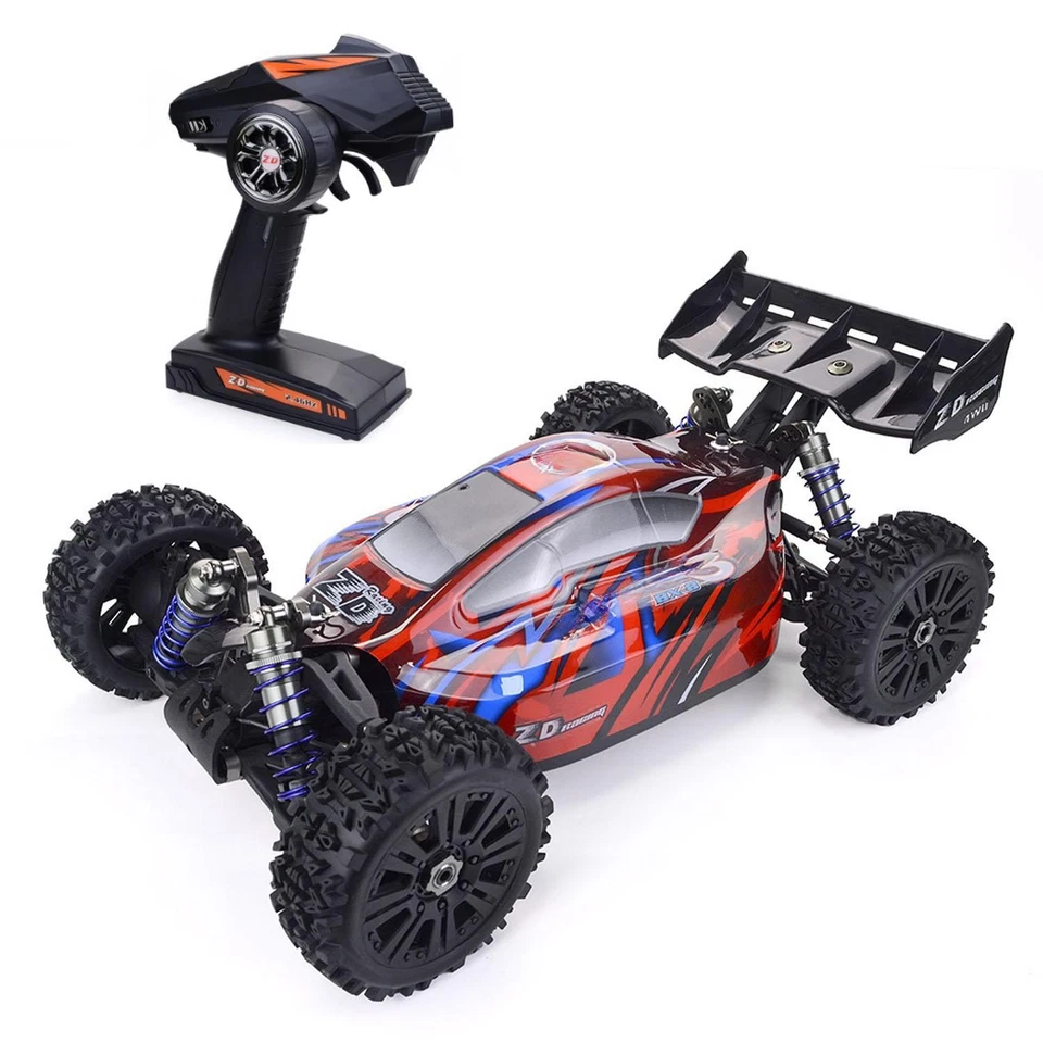 100KM/H 1/8 High Speed RC Buggy 9020V3 4X4 Off Road Vehicle Metal Shock Absorber - Image 1 of 4