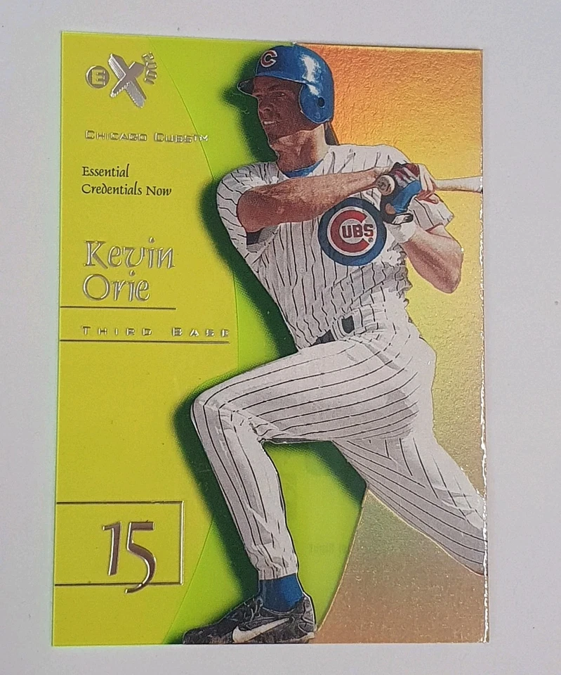 1998 SkyBox E-X2001 Essential Credentials Now #83 Kevin Orie 53/83 SP Rare CUBS  - Image 1 of 4