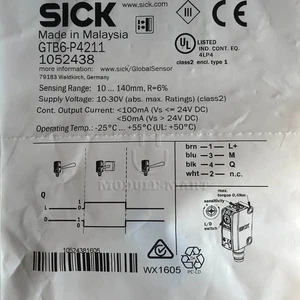 1PC New Sick GTB6-P4211 GTB6P4211 Photoelectric Sensor Free Shipping - Picture 1 of 2