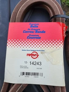 12-14243 Rotary V-Belt se adapta a John Deere D170 G110 LA150 LA175 190C 54" GX21395 - Imagen 1 de 2