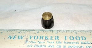 Vintage HH Scott Brown Control Knob Tube Amp or Receiver - Picture 1 of 5