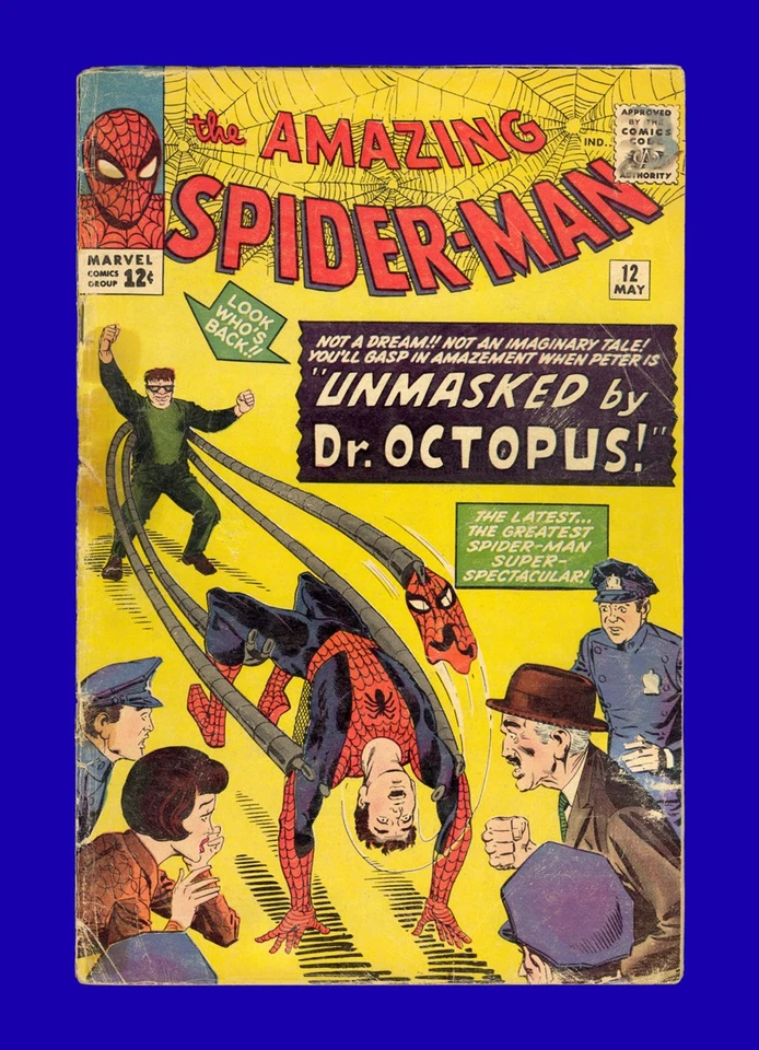 Amazing Spider-Man #12 - 3rd App of Doctor Octopus - Ditko Cover & Art 1964 VG+ - Image 1 of 1
