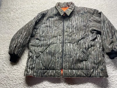 Walls Realtree Reversible Coat 3XL XXXL 54-56 Camo/Blaze Orange USA - Image 1 of 4