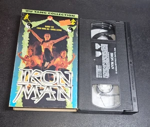 Iron Man (VHS, 1998) Wu Tang Collection Kung Fu Martial Arts Action Non-Rental - Picture 1 of 4