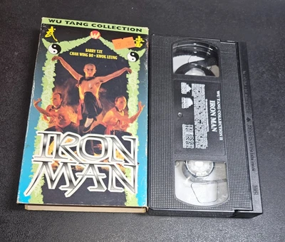 Iron Man (VHS, 1998) Wu Tang Collection Kung Fu Martial Arts Action Non-Rental - Image 1 of 4