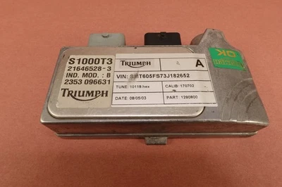 2004 99-04 Triumph Sprint RS ECU CDI Computer Control Unit Module - Image 1 of 4