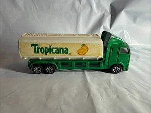 Camión Mattel Hot Wheels Tropicana 1996 de colección juguete fundido a presión usado/suelto  - Imagen 1 de 6