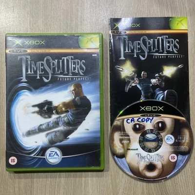 Time Splitters: Future Perfect - Juego Xbox PAL Original Completo en Caja - Imagen 1 de 4