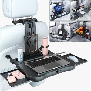 Car Back Seat Tray Table-Stable Auto Backseat Food Trays Desk for Rear Passen... - Picture 1 of 9