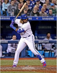 Vladimir Guerrero Jr. Toronto Blue Jays Unsigned Batting Stance Photo - Picture 1 of 1