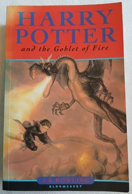 Harry Potter and the Goblet of Fire J K Rowling Paperback 1st Edition 1st Print - Image 1 of 4