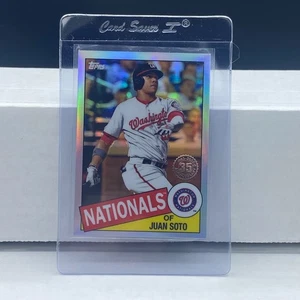 2020 Topps Chrome Baseball 1985 Topps Juan Soto #85TC-3 35th Anniversary - Bild 1 von 2
