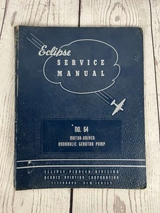 Vintage 1953 Eclipse-Pioneer Overhaul Aviation Handmotor Hydraulik Gerotor Pumpe - Bild 1 von 5