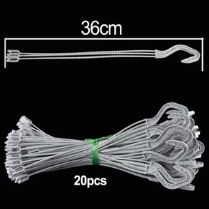 New High Quality Flowerpot Hook 36mm Baskets Ceramic White Multipurpose - Picture 1 of 9