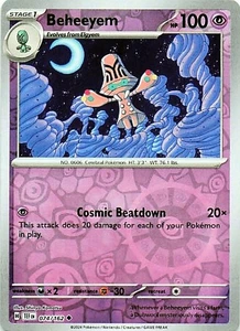 Beheeyem 074/162 - REVERSE HOLO - SV05: Temporal Forces - NM - Picture 1 of 2