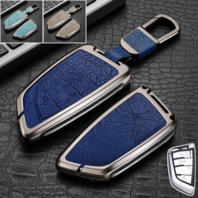 Funda Carcasa Llavero Coche Aleación Zinc Cuero Para BMW X5 X6 X5M X4 6 7 F15 X2 X7 X3 Foto 1 de 4