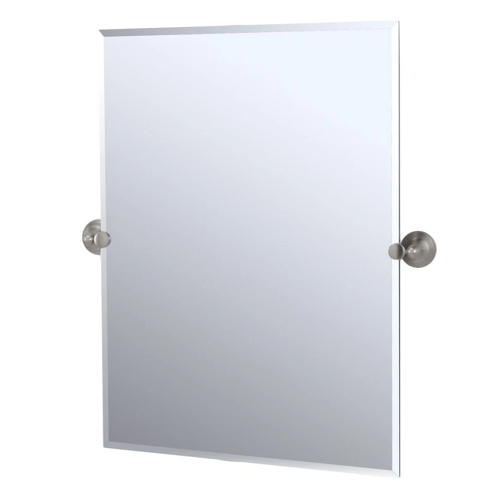 Gatco GC4369S Nickel Rectangular Mirror From The Charlotte Series - Image 1 of 1