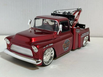 Grúa Chevy Stepside Jada Bigtime BTK 1955 ROJA 1:24 NUEVA SIN CAJA Foto 1 de 4