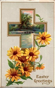 Postcard - Easter Greetings - Picture 1 of 2