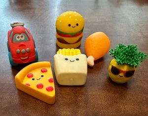 Juego de 6 juguetes blandos de comida rápida calmantes - Imagen 1 de 7