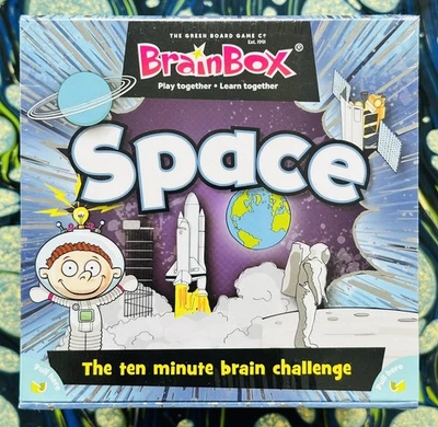 BrainBox “Space” Card Game Age 8+ (New & Sealed) - Image 1 of 4