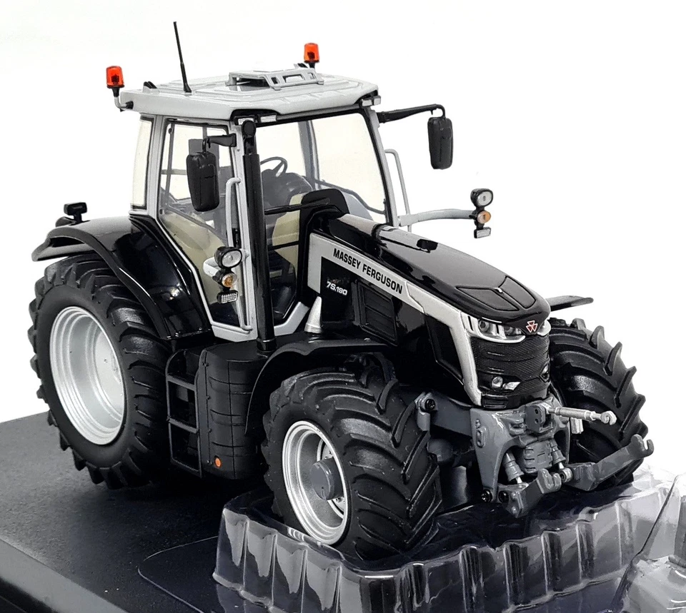 UH 1/32 - Massey Ferguson 7S.190 Black Edition Diecast Scale model Tractor - Image 1 of 4