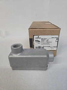 (QTY 1) APPLETON ERLB50 1/2" EXPLOSION PROOF LB FITTING - Picture 1 of 9