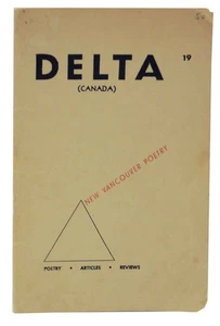 Louis DUDEK / DELTA 19 OCT 1962 1st Edition #127441 - Picture 1 of 1