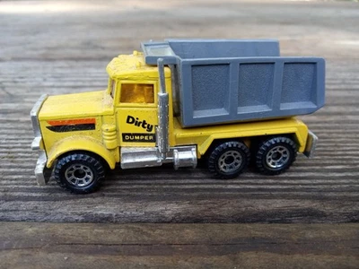Matchbox Lesney Peterbilt Грязный Самосвал Полу Самосвал Желтый Литой 1981 - Изображение 1 из 4