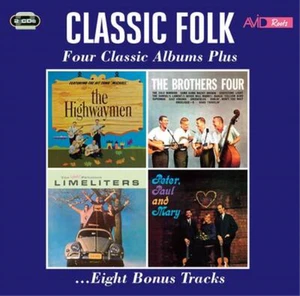 Various Artists Classic Folk: Four Classic Albums Plus (CD) Album - Picture 1 of 1