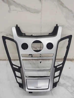 🔥2008-2013 Cadillac CTS Radio Control Panel embellecedor bisel gris B44 Foto 1 de 4