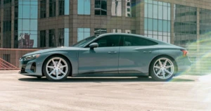 21' FERRADA FR7 MACHINED SILVER WHEELS RIMS FOR AUDI ETRON GT 21X9 & 10.5 - Picture 1 of 9