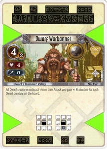 Dwarf Warbanner - Set 2 - The Eye of Judgment TCG - Bild 1 von 6